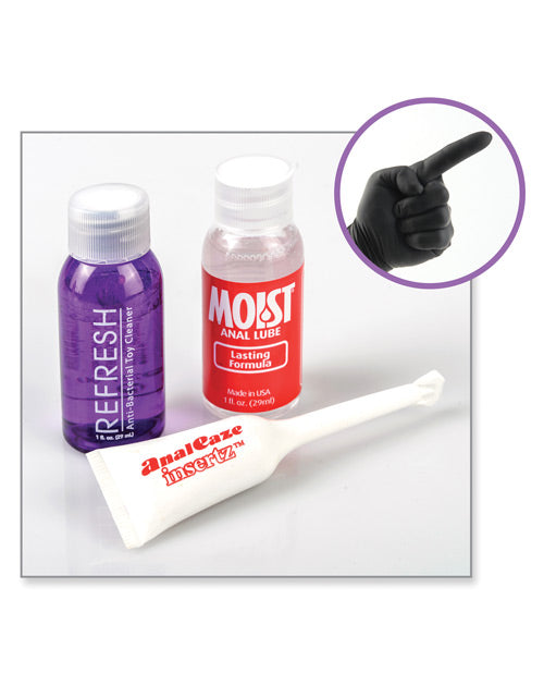 Anal Fantasy Elite Silicone Rechargeable Ultimate P-Spot Milker Waterproof - Black