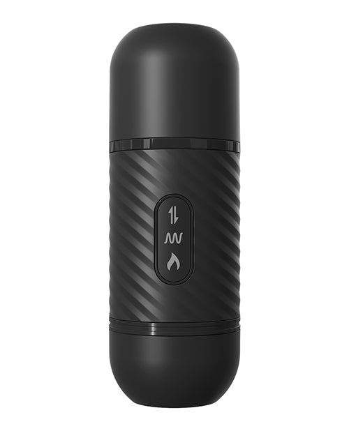 Anal Fantasy Elite Collection Vibrating Ass Thruster Silicone Anal Probe with Remote Control - Black