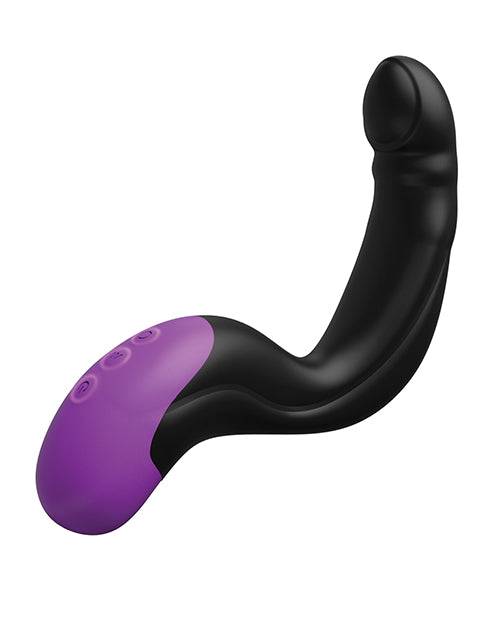 Anal Fantasy Elite Hyper-Pulse Rechargeable Silicone P-Spot Massager - Black