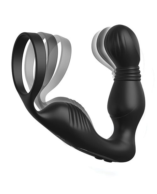Anal Fantasy Elite Ass-Gasm Pro Rechargeable Silicone P-Spot Milker - Black