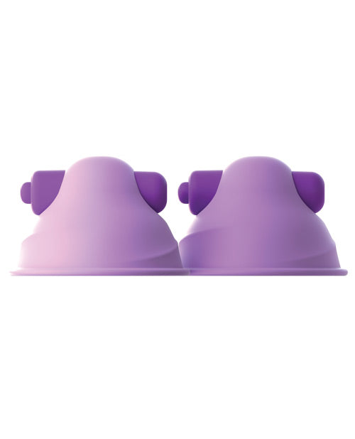 Fantasy For Her Silicone Vibrating Nipple Suck Hers Waterproof 2in - Purple