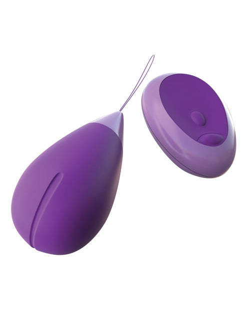 Fantasy For Her Silicone Kegel Excite Her with Remote Control - Purple