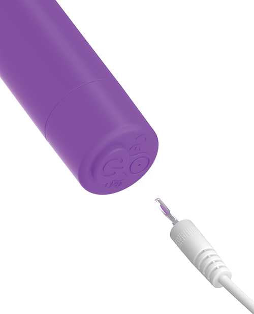 Fantasy For Her Silicone Rechargeable with Bullet and Remote Control - Purple