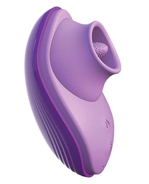 Fantasy For Her Silicone Fun Tongue Rechargeable Multi-Function Waterproof - Purple