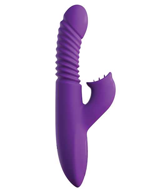 Fantasy For Her Ultimate Thrusting Clit Stimulate Her Rabbit Vibrator - Purple