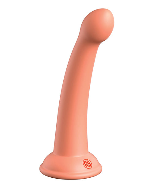 Dillio Platinum Secret Explorer Silicone Dildo 6in - Orange