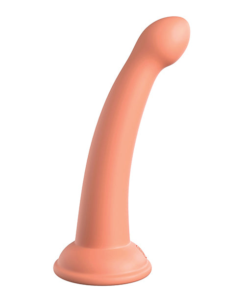 Dillio Platinum Secret Explorer Silicone Dildo 6in - Orange