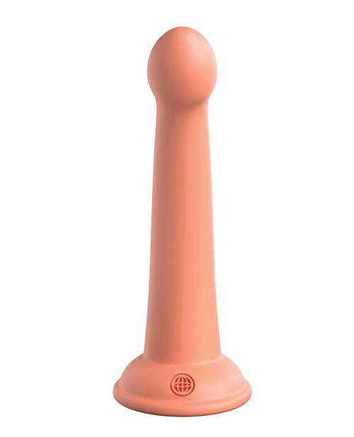 Dillio Platinum Secret Explorer Silicone Dildo 6in - Orange