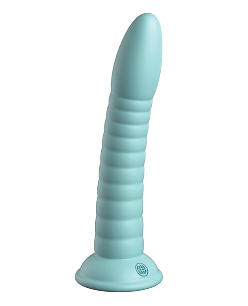 Dillio Platinum Wild Thing Silicone Dildo 7in - Teal