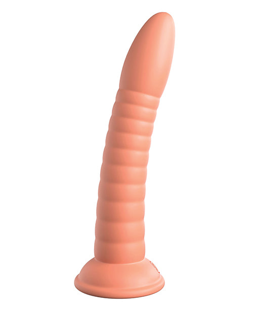 Dillio Platinum Wild Thing Silicone Dildo 7in - Orange