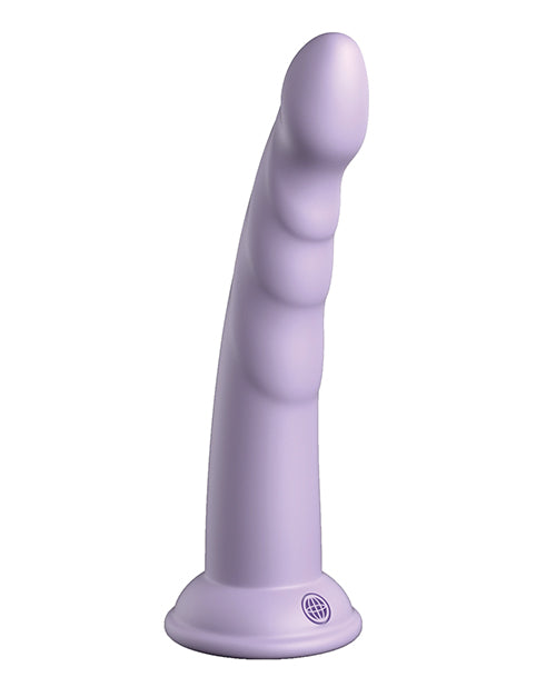Dillio Platinum Slim Seven Silicone Dildo 7in - Lavender