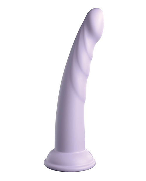 Dillio Platinum Slim Seven Silicone Dildo 7in - Lavender