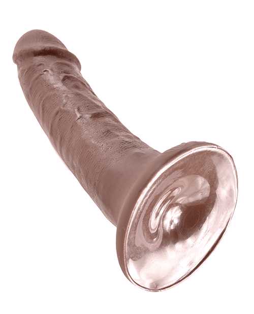 King Cock Dildo 6in - Chocolate