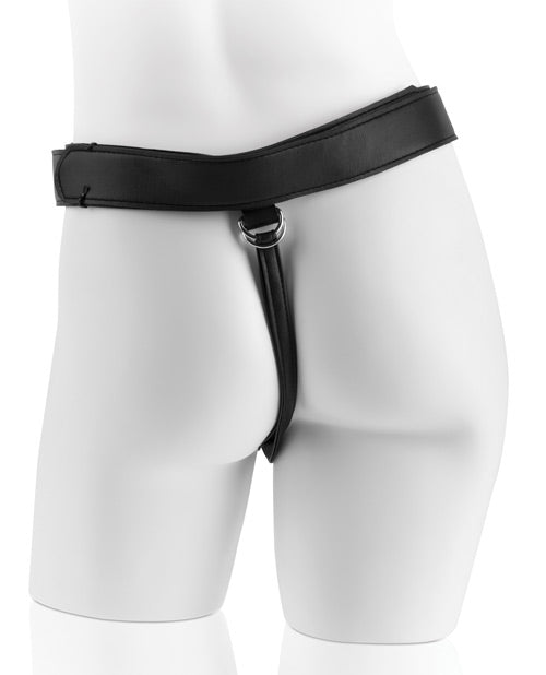 King Cock Strap on Harness with Dildo 6in - Caramel