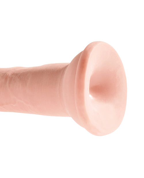 King Cock Plus Triple Density Dildo 8in - Vanilla