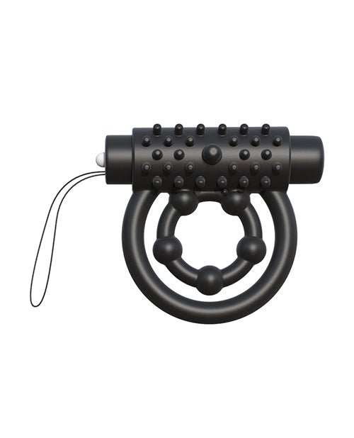 Fantasy C-Ringz Silicone Rechargeable Performance Pro Cock Ring with Remote Control - Black