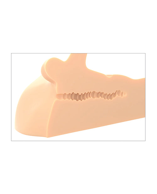 PDX Plus Perfect Ride Posable Male Masturbator - Vanilla