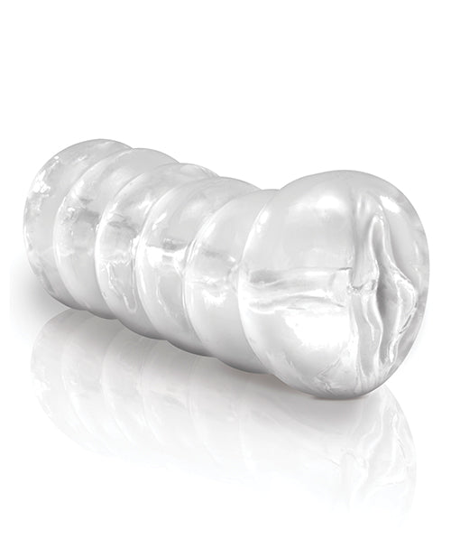Pipedream Extreme Toyz Clear-Leader Snatch Masturbator - Pussy - Clear
