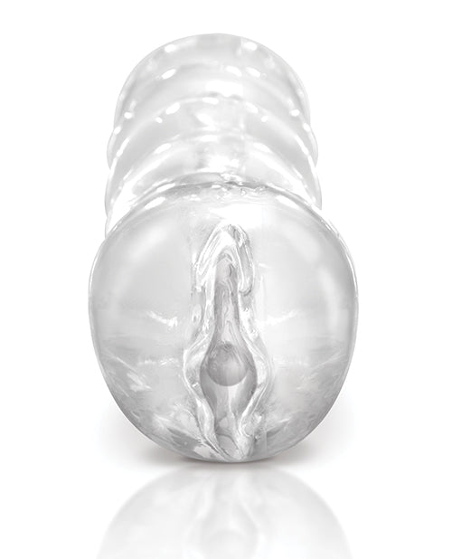Pipedream Extreme Toyz Clear-Leader Snatch Masturbator - Pussy - Clear