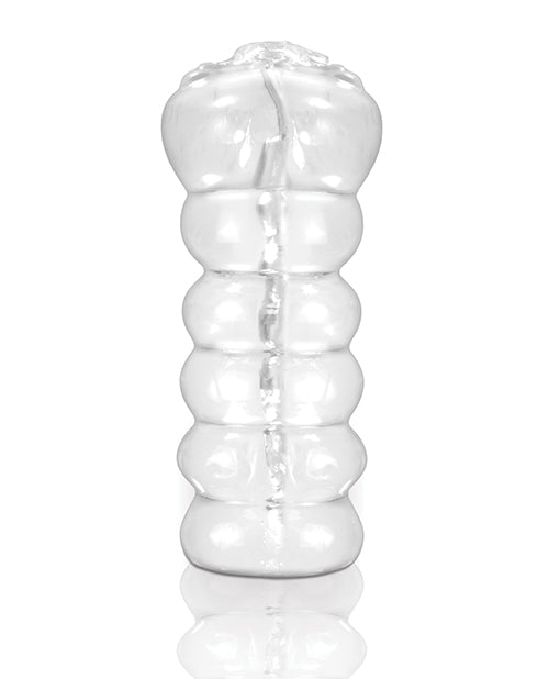 Pipedream Extreme Toyz Clear-Leader Snatch Masturbator - Pussy - Clear