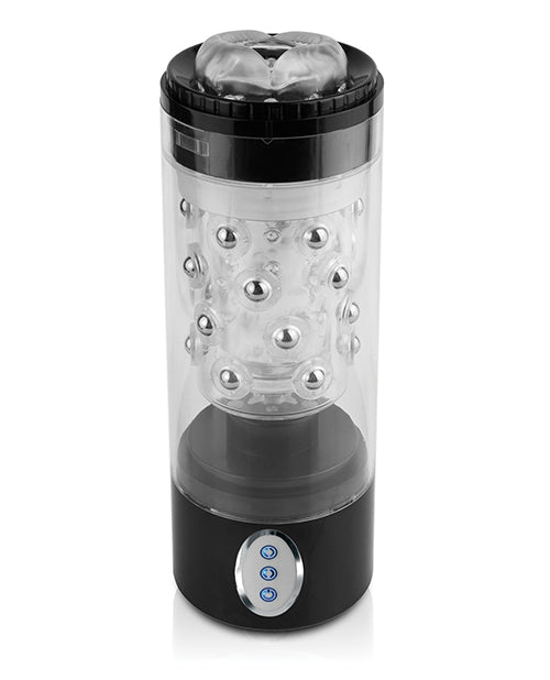 Pipedream Extreme Toyz Roto-Bator Ass Masturbator - Butt - Clear/Black