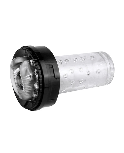 Pipedream Extreme Toyz Roto-Bator Ass Masturbator - Butt - Clear/Black