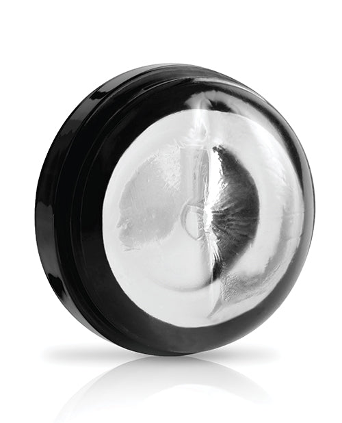 Pipedream Extreme Toyz Rechargeable Mega-Bator Ass Masturbator - Butt - Black/Clear