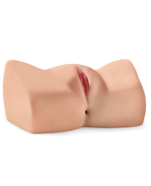 Pipedream Extreme Toyz Rechargeable Dirty Talk Interactive Bad Girl Masturbator - Pussy - Vanilla