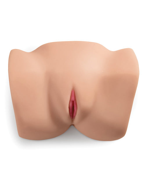 Pipedream Extreme Toyz Rechargeable Dirty Talk Interactive Bad Girl Masturbator - Pussy - Vanilla