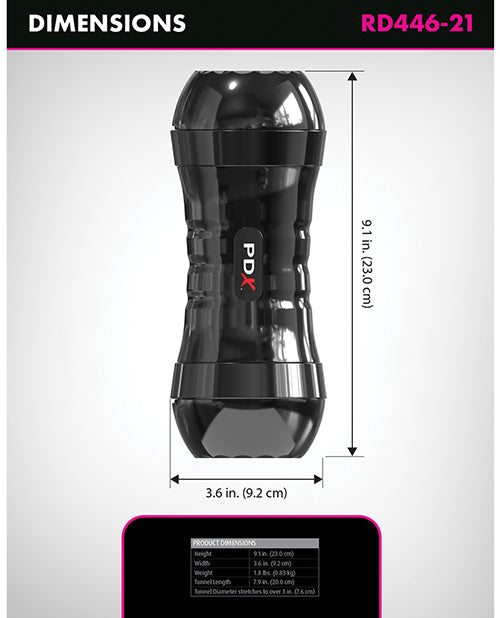 PDX Extreme Super Flip- A-Pussy Over Dual End Stroker - Vanilla