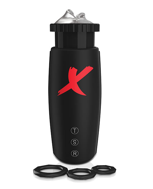 PDX Elite Moto-Bator Masturbator - Mouth - Clear/Black