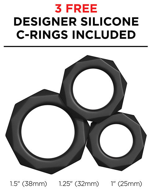 PDX Elite Rechargeable Ultimate Milker Masturbator - Pussy - Clear/Black