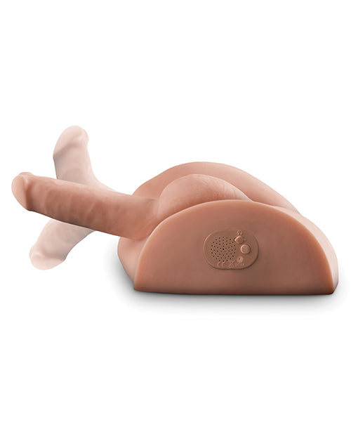 PDX Male Dirty Talk Rechargeable Interactive Fuck Him Silly Masturbator - Butt and Cock - Vanilla