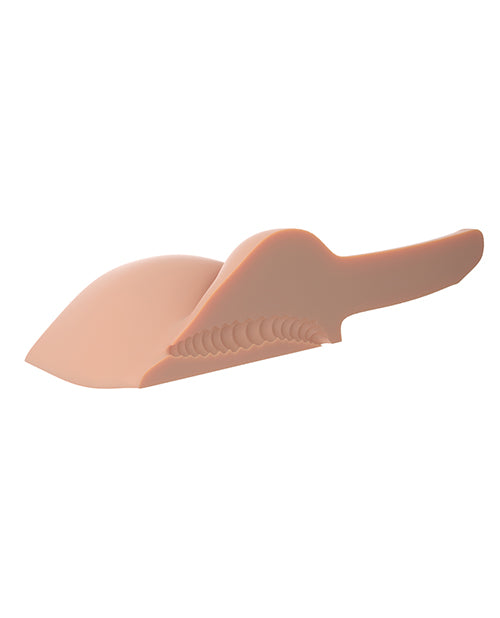 PDX Male Dirty Talk Rechargeable Interactive Fuck Him Silly Masturbator - Butt and Cock - Vanilla