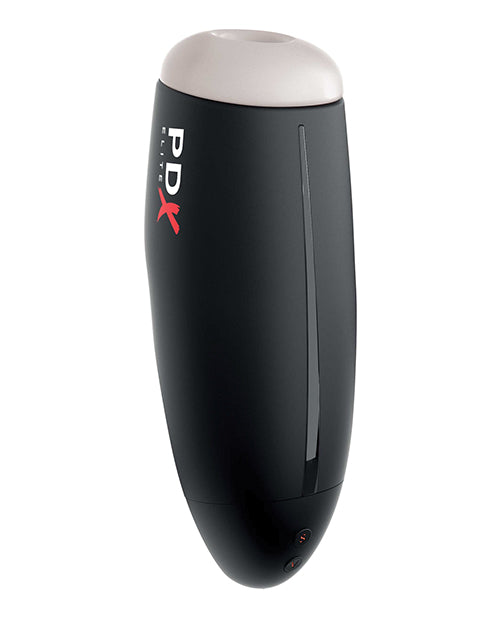 PDX Elite Fap-O-Matic Stroker Rechargeable Masturbator - Black/Vanilla