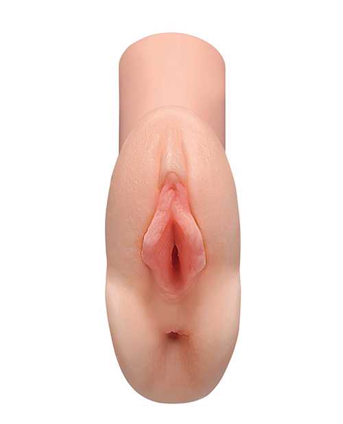 PDX Plus Perfect Pussy Double Stroker - Vanilla