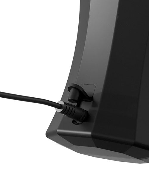 Sir Richard`s Control Silicone Twin Turbo Masturbator Rechargeable - Black/Gray