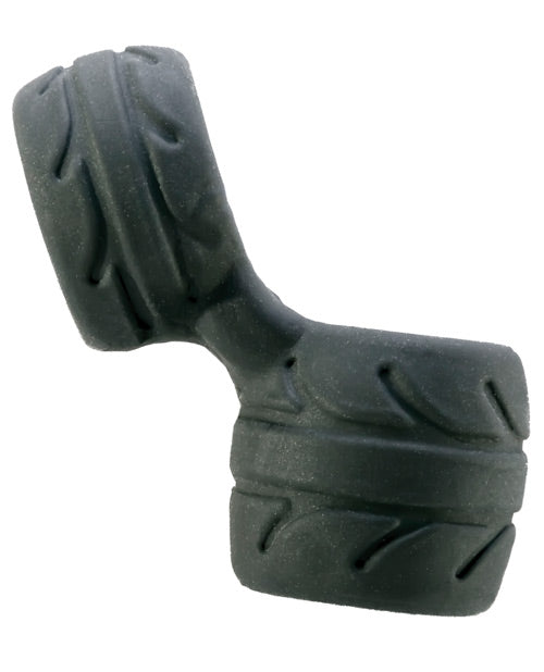 Perfect Fit Cock and Ball Ring + Stretcher SilaSkin - Black