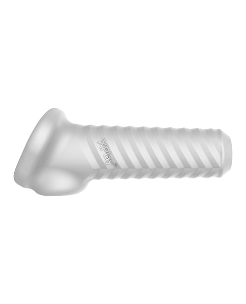 The Xplay Breeder Textured Sleeve - Clear