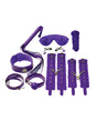Plesur Everything Bondage 12 Piece Kit - Purple