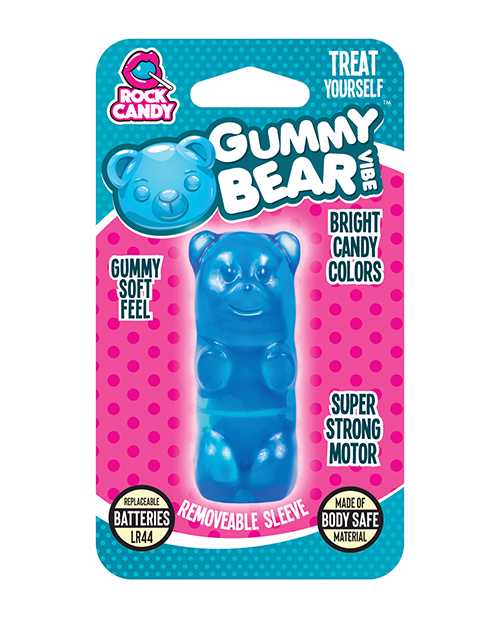 Gummy Bear Bullet Vibrator - Blue
