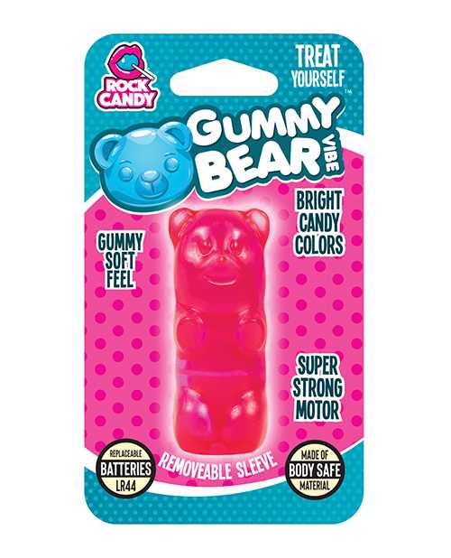 Gummy Bear Bullet Vibrator - Pink