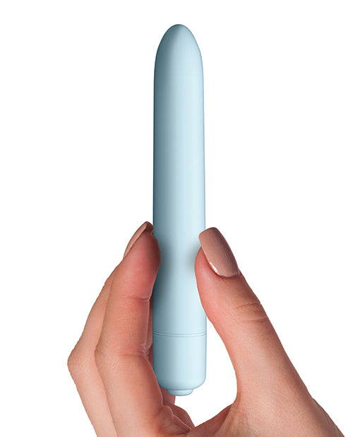 SugarBoo Sugar Blue Bullet Vibrator 5.5in - Aqua