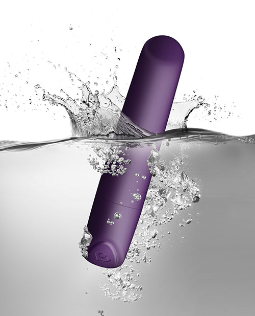 SugarBoo Sugar Damson Rechargeable Silicone Vibrator Bullet - Purple