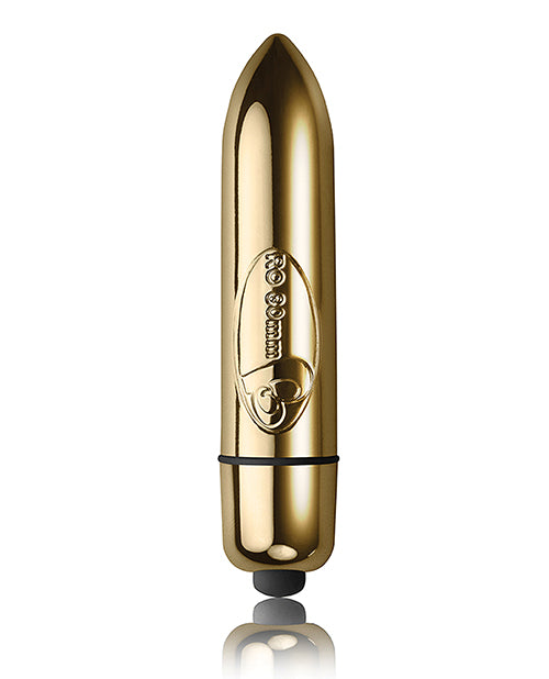RO 80 mm Single Speed Bullet Vibrator - Champagne Gold