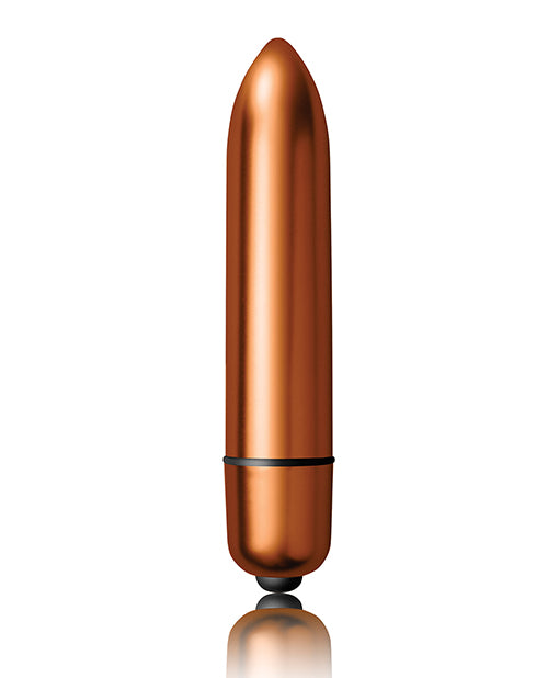 Silhouette Dark Desires Kit Silicone Sleeves and Bullet Vibrator - Black/Copper