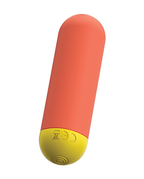 Romp Riot Rechargeable Silicone Bullet - Orange