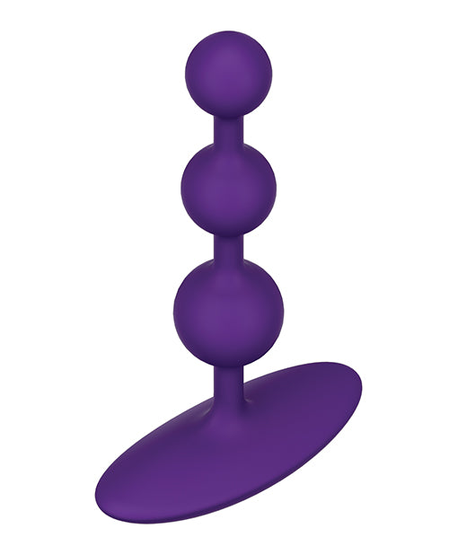 Romp Amp Anal Beads - Purple