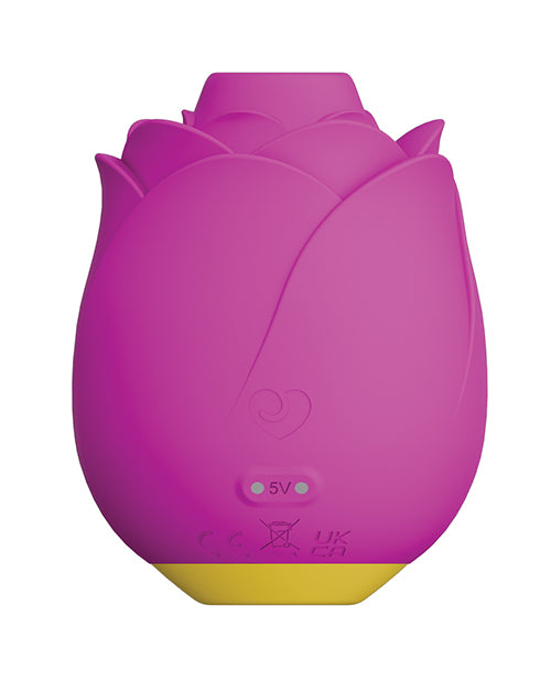 Romp Rose Rechargeable Silicone Air Clitoral Stimulator - Pink