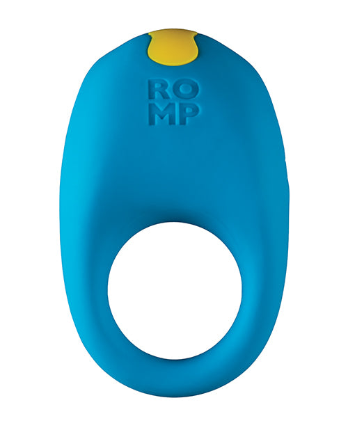 Romp Juke Rechargeable Silicone Cock Ring - Blue